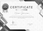 Certificates & Education - 米兰体育官网